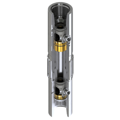 TOP DRIVE SAFETY VALVES WITH BOTTOM LOAD AND CANISTER GUARD