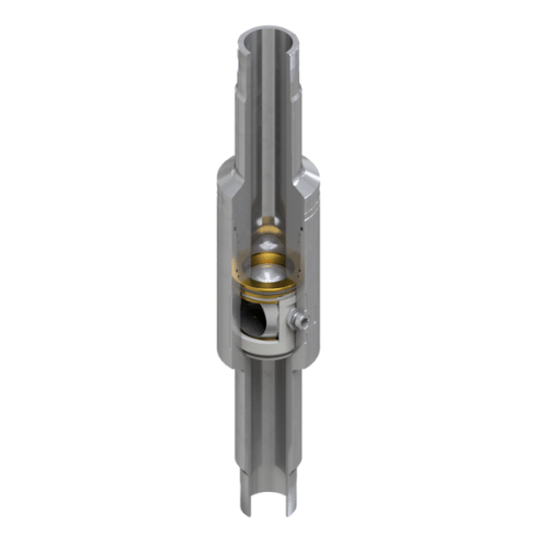 TWO-PIECE SAFETY VALVES WITH CANISTER GUARD