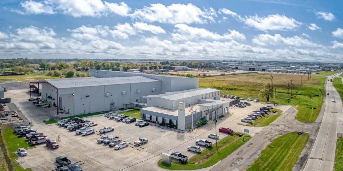 M&M International's new warehouse located in Broussard, LA