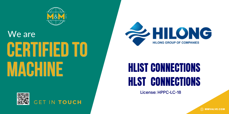 M&M International Licensed to Machine Hilong HLST® & HLIST® Connections